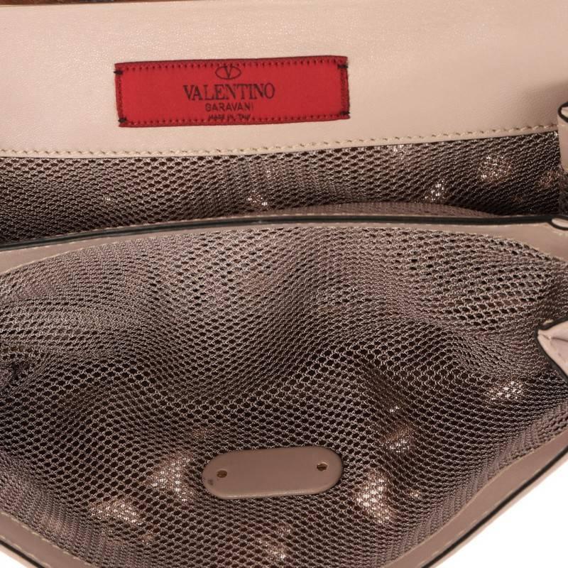 Valentino Girello Shoulder Bag Leather Lace Medium 1