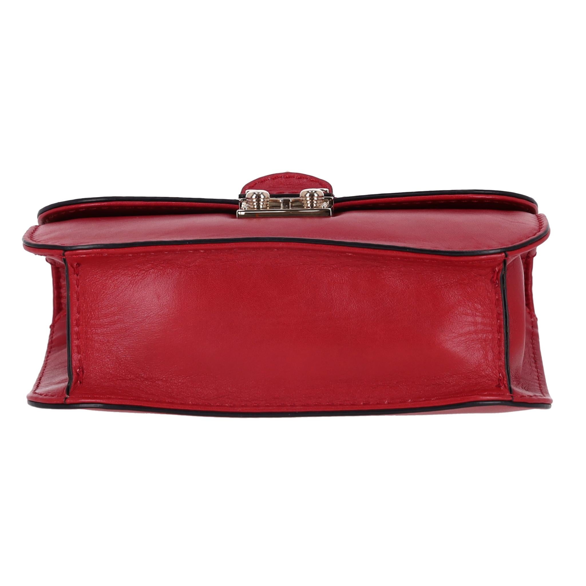 Borsa a tracolla in pelle Glam Lock Rockstud di Valentino in vendita 1