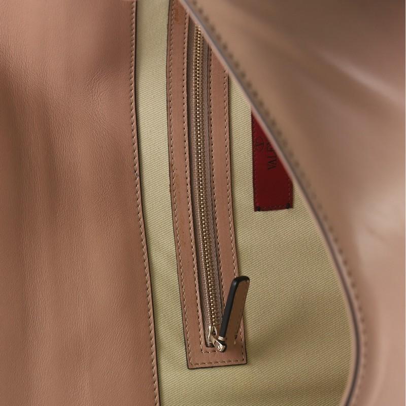 Valentino Glam Lock Shoulder Bag Leather Large 2
