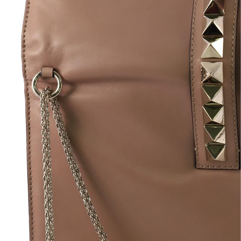 Valentino Glam Lock Shoulder Bag Leather Large 4