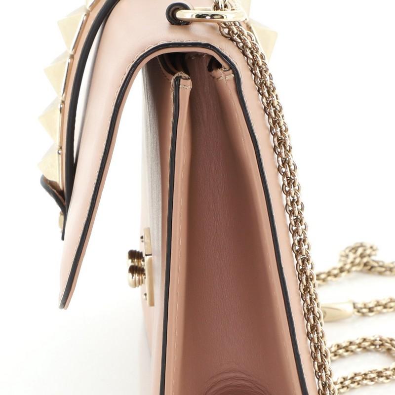 Valentino Glam Lock Shoulder Bag Leather Medium 2