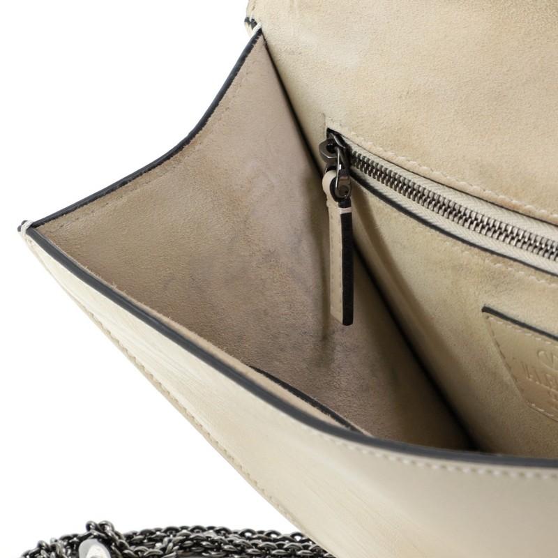 Valentino Glam Lock Shoulder Bag Leather Medium  4