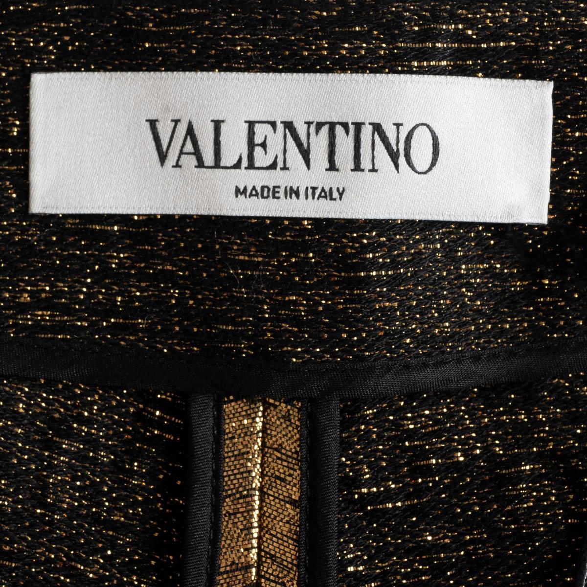 VALENTINO Gold 2021 VLOGO LAME Shorts Hose 42 M im Angebot 2