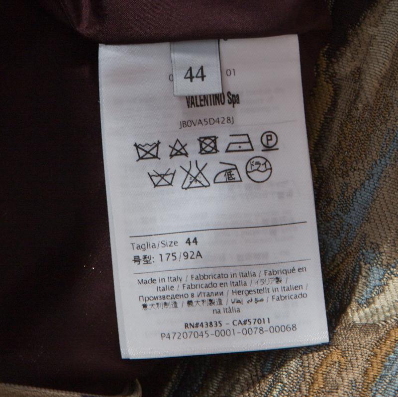 valentino jacquard dress