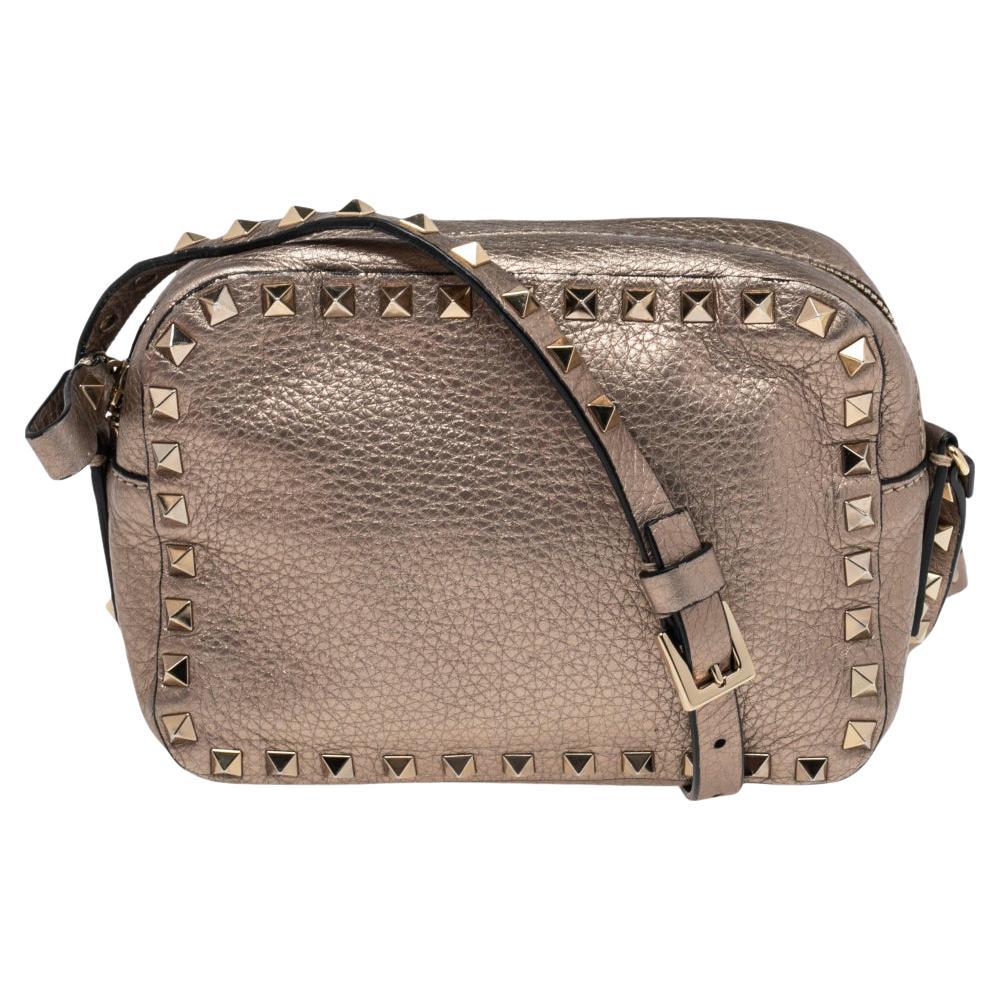 Valentino Candystud Crossbody Bag Leather Large at 1stDibs