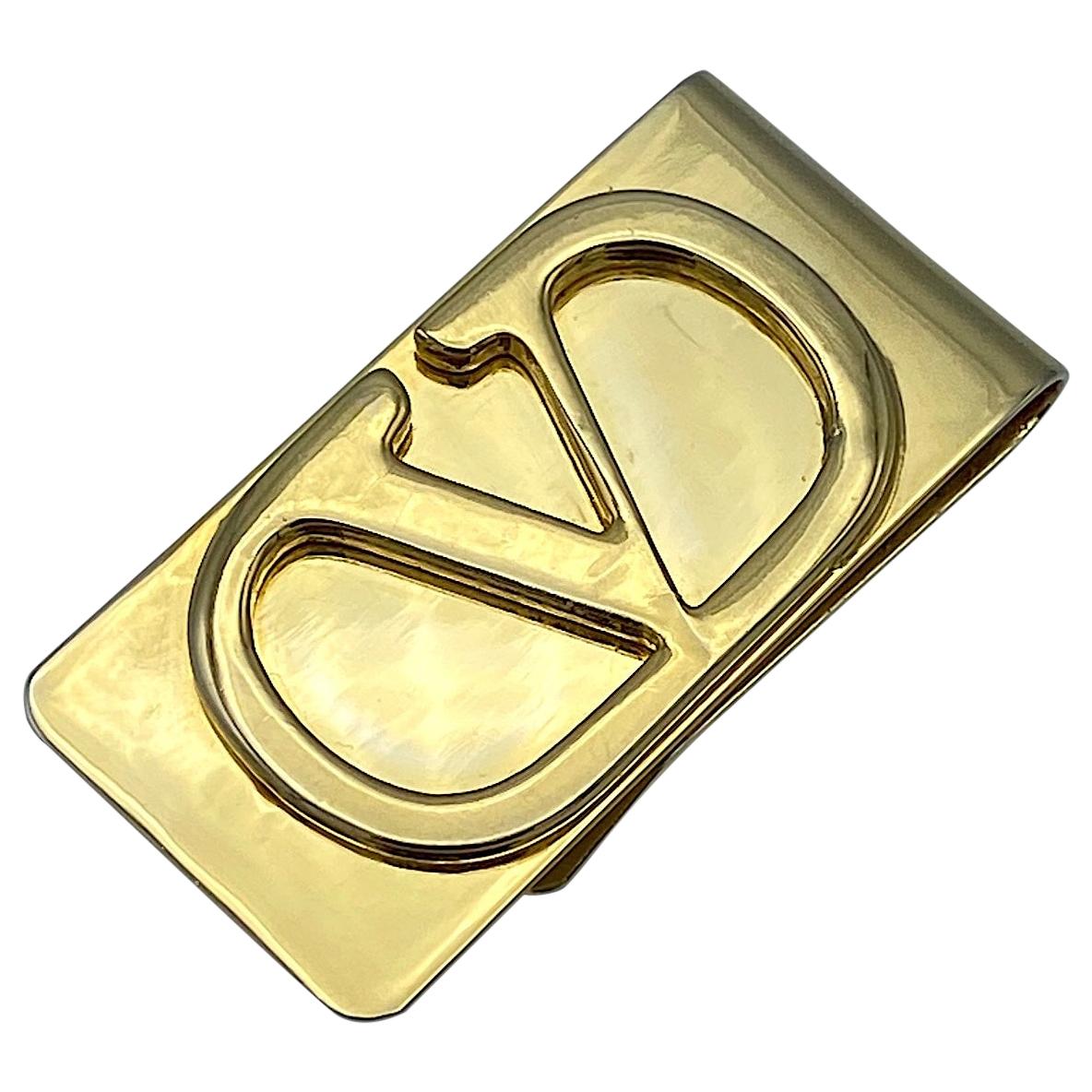Valentino Gold Money Clip