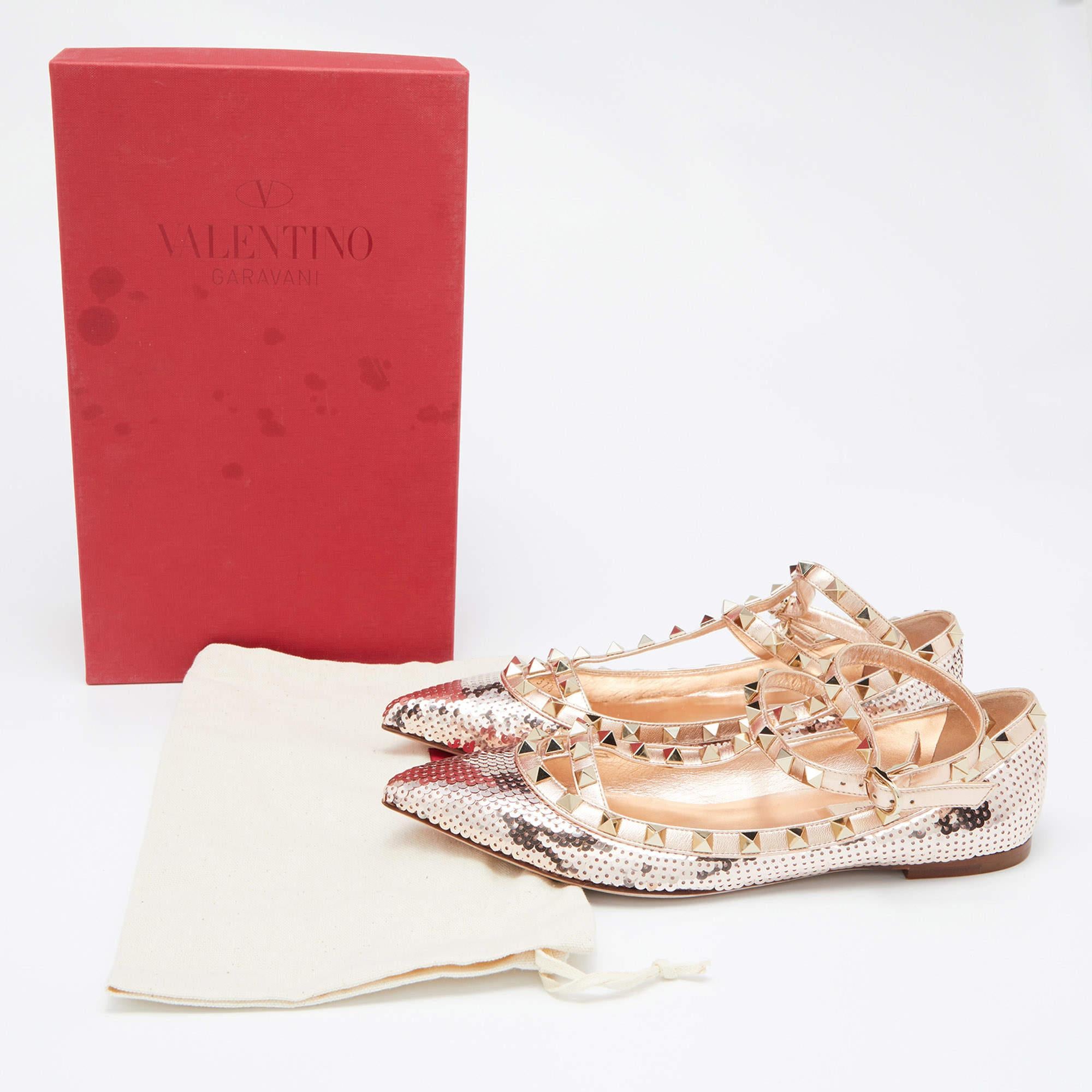 Vintage Valentino Silk Flats 36.5/37 main image 1