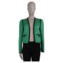 VALENTINO green 2025 APRES L'HIVER FLORAL QUILTED Jacket XS