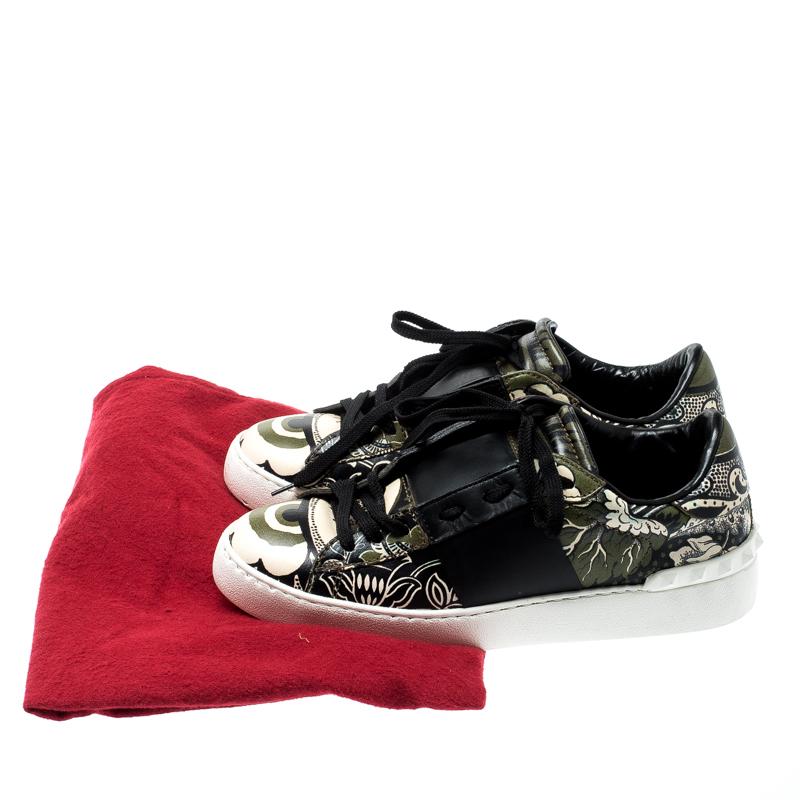 valentino floral sneakers