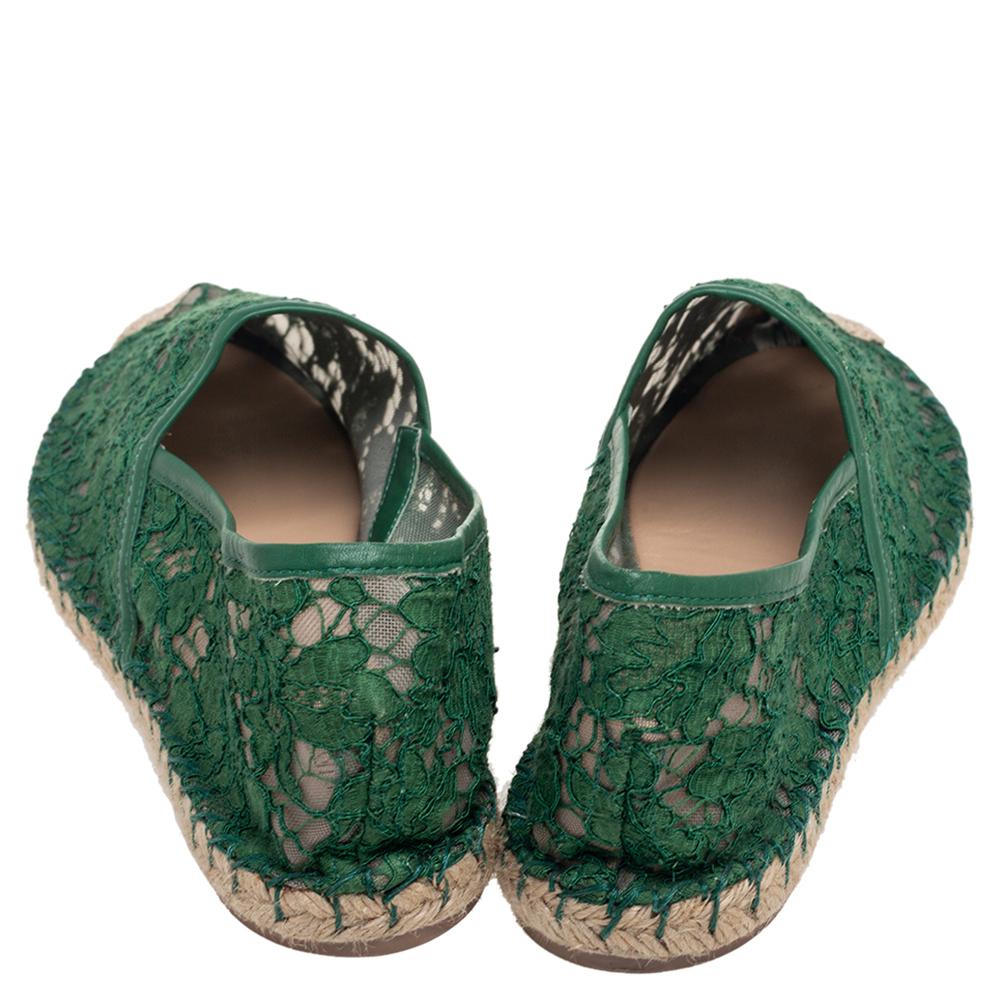 valentino green shoes