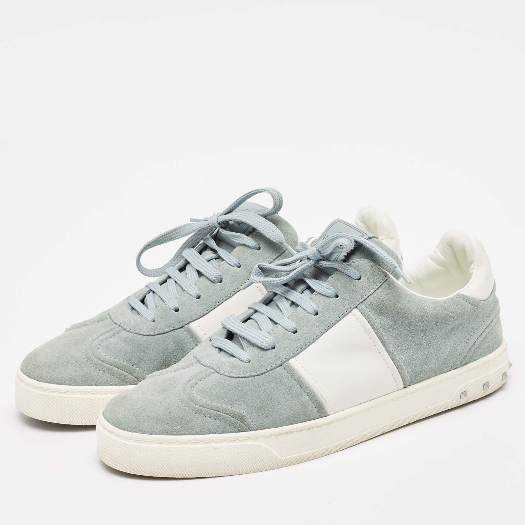 Coming in a classic silhouette  these designer sneakers are a seamless combination of luxury  comfort  and style. These sneakers are designed with signature details and comfortable insoles.
