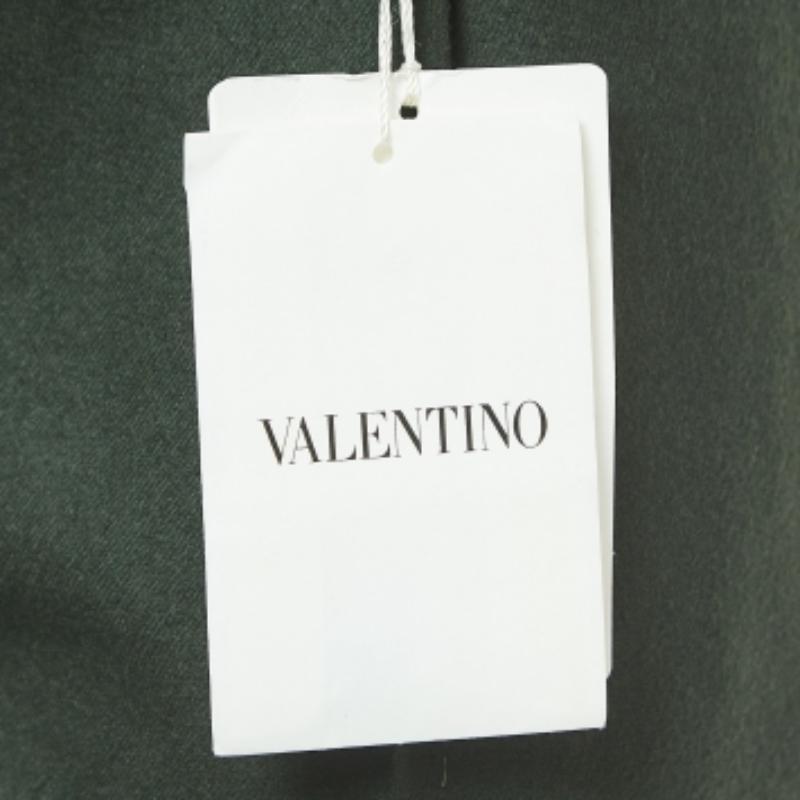 Valentino Grüne Wollhosen XL (Schwarz) im Angebot