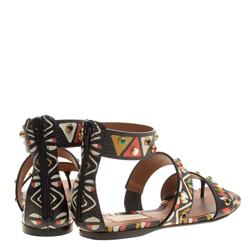 valentino tribal sandals