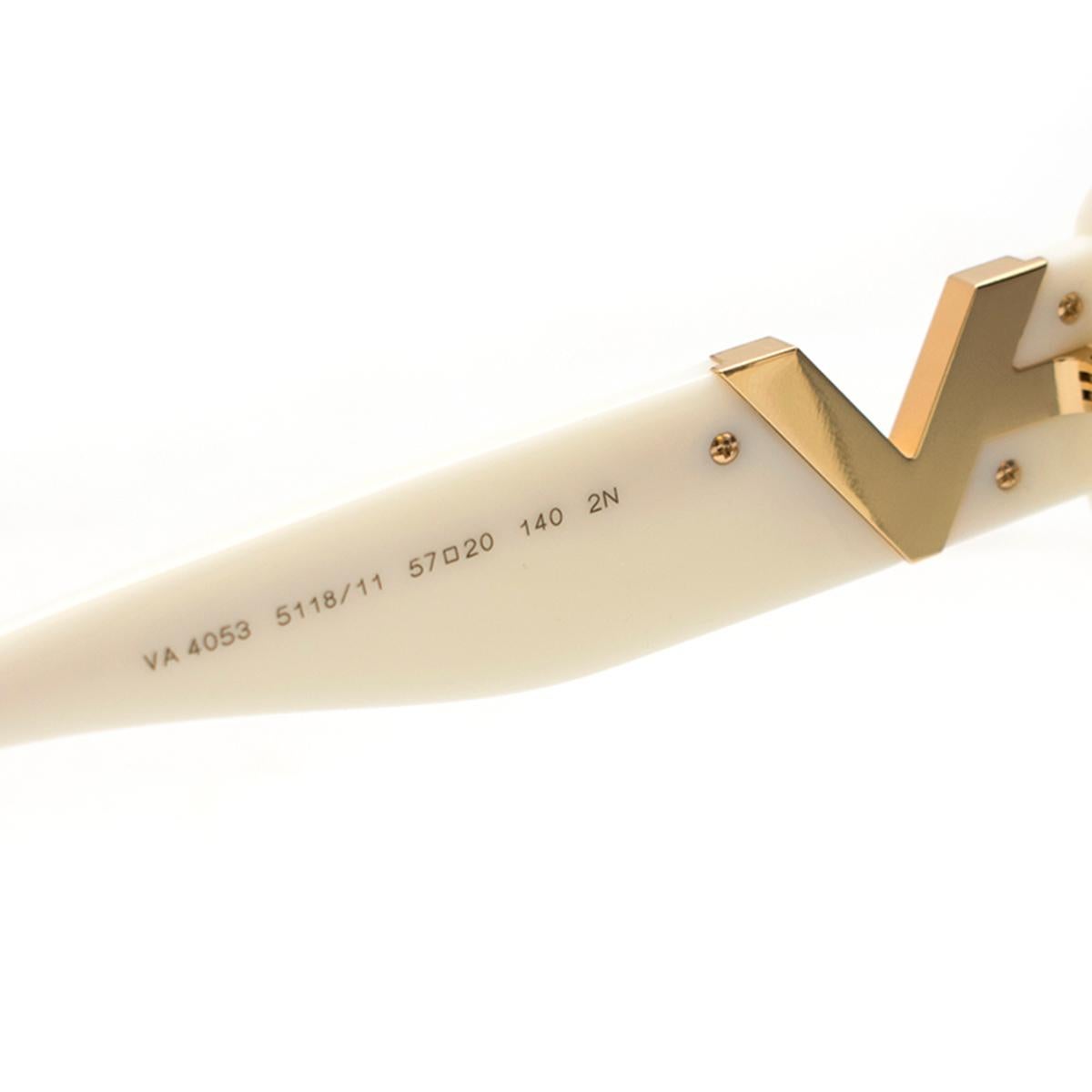 Valentino hexagon-frame acetate sunglasses For Sale 1