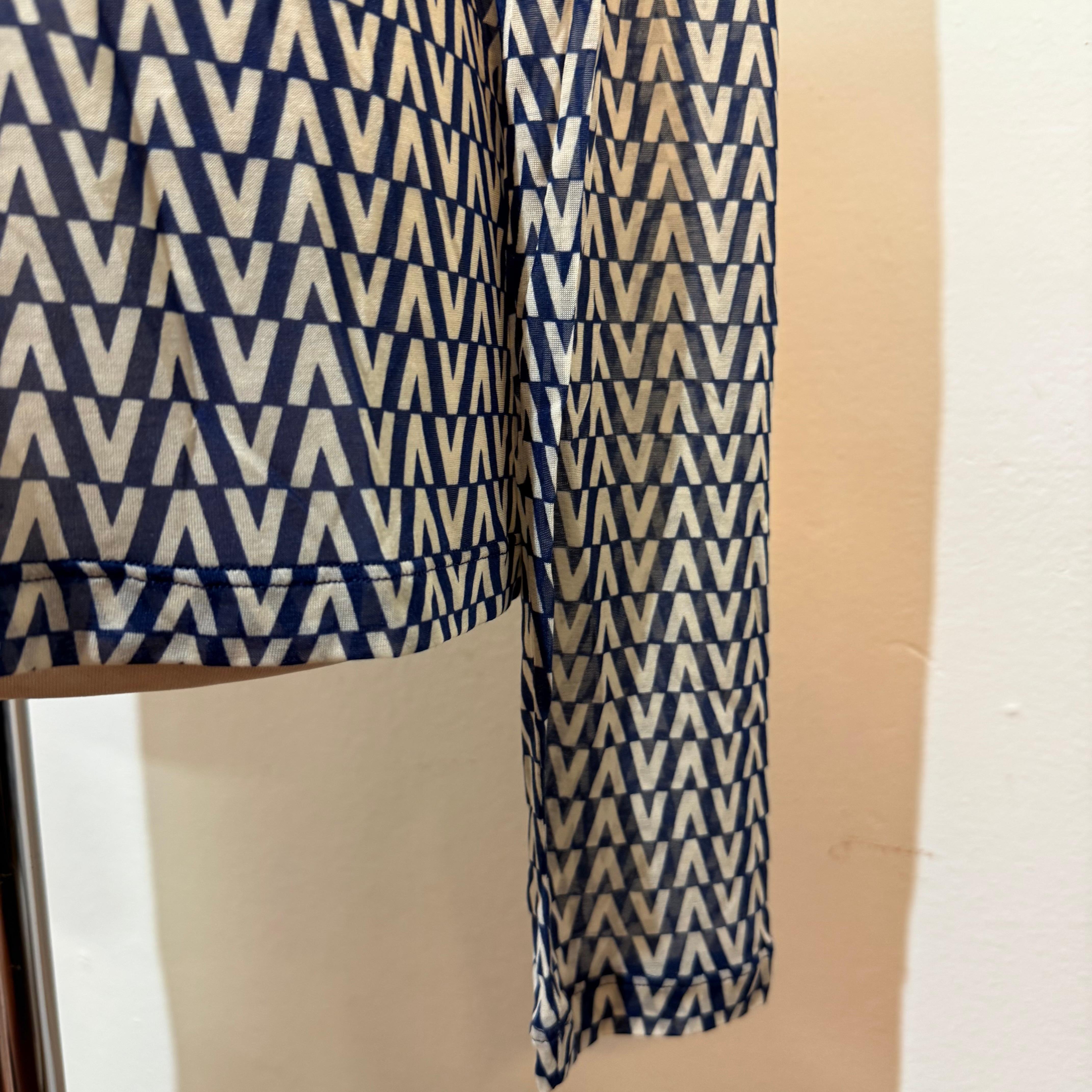 Valentino Camicia a collo alto in modal taglia L.A. In condizioni ottime in vendita a Gazzaniga (BG), IT