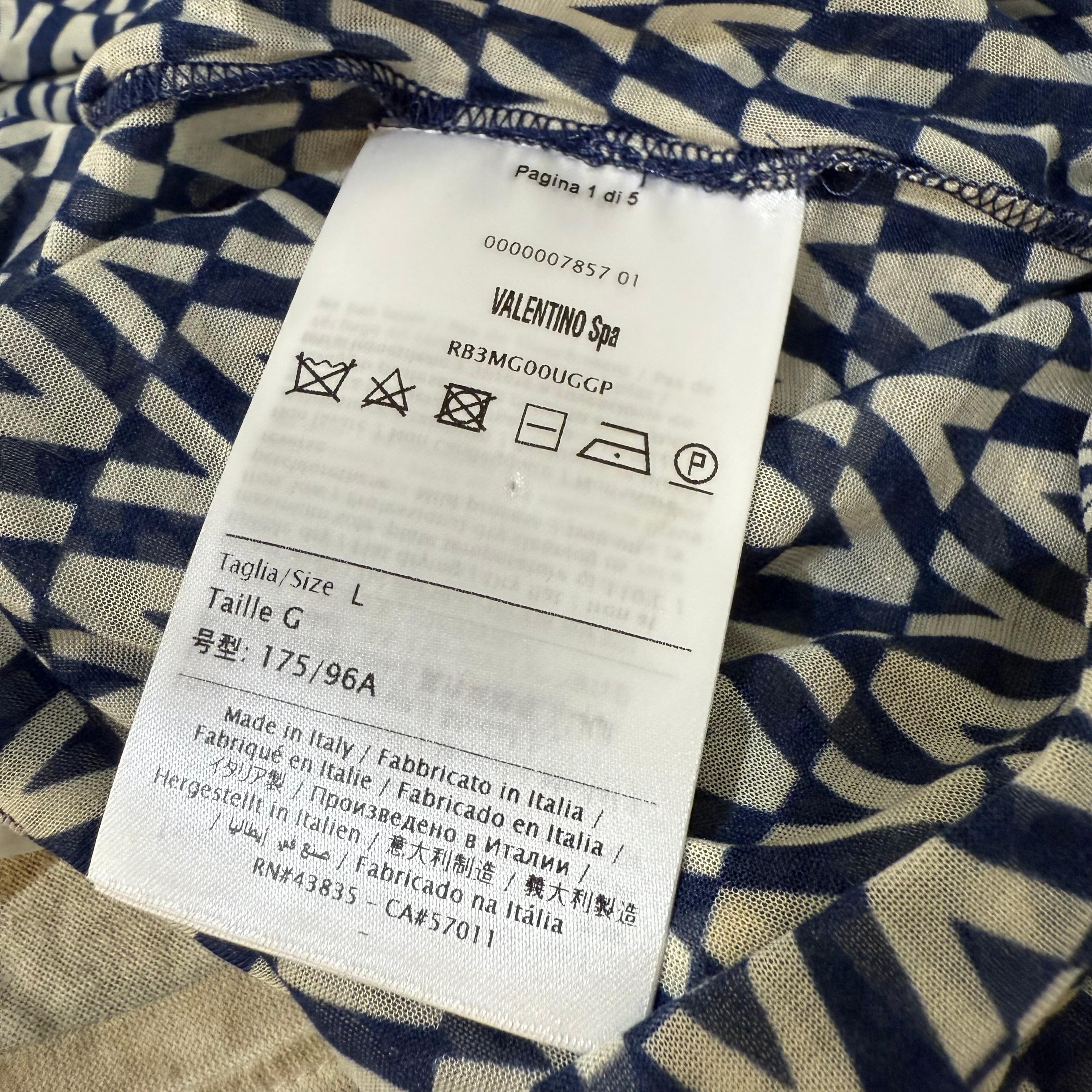 Valentino Camicia a collo alto in modal taglia L.A. in vendita 2