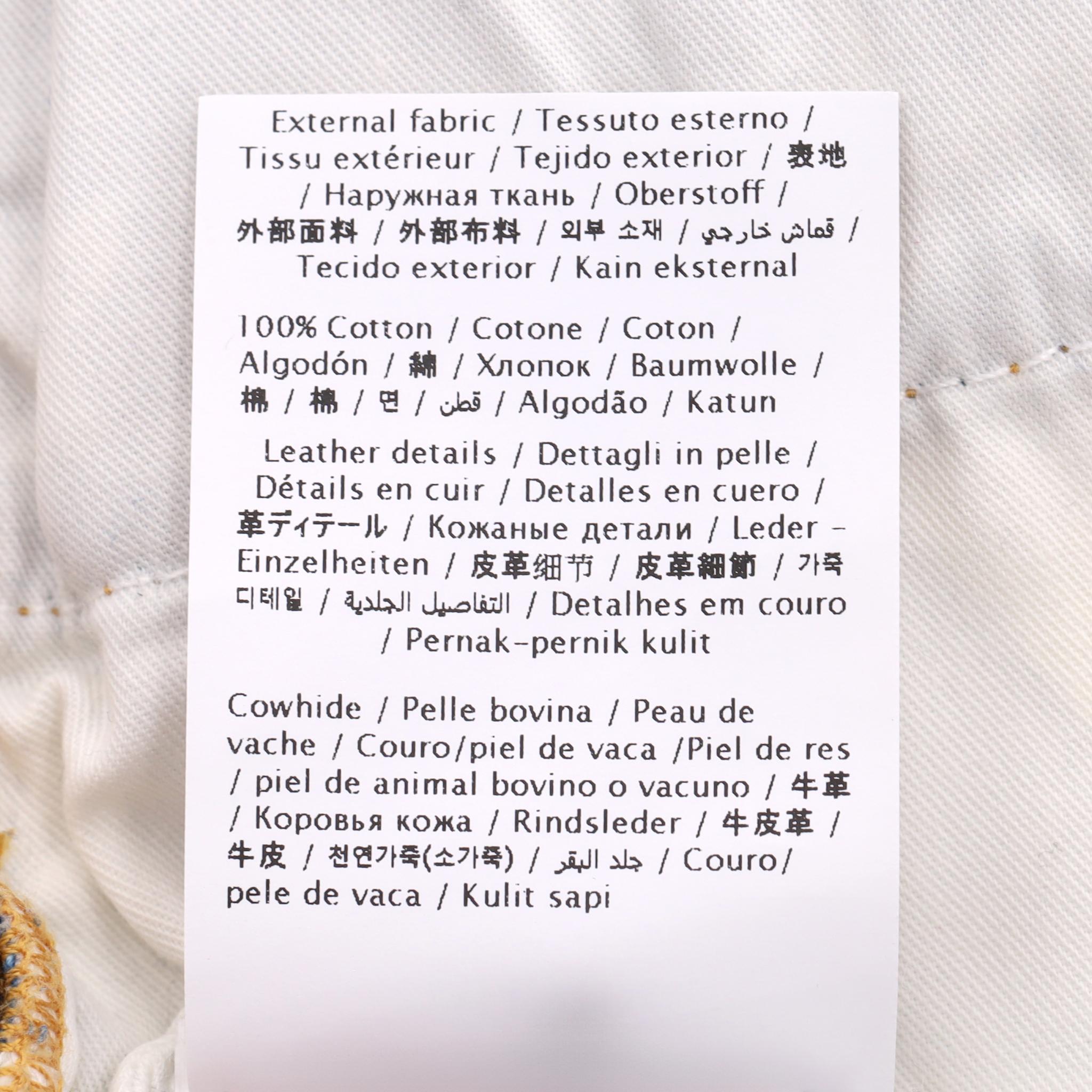 Vaqueros Valentino de tiro alto y pernera ancha en venta 5