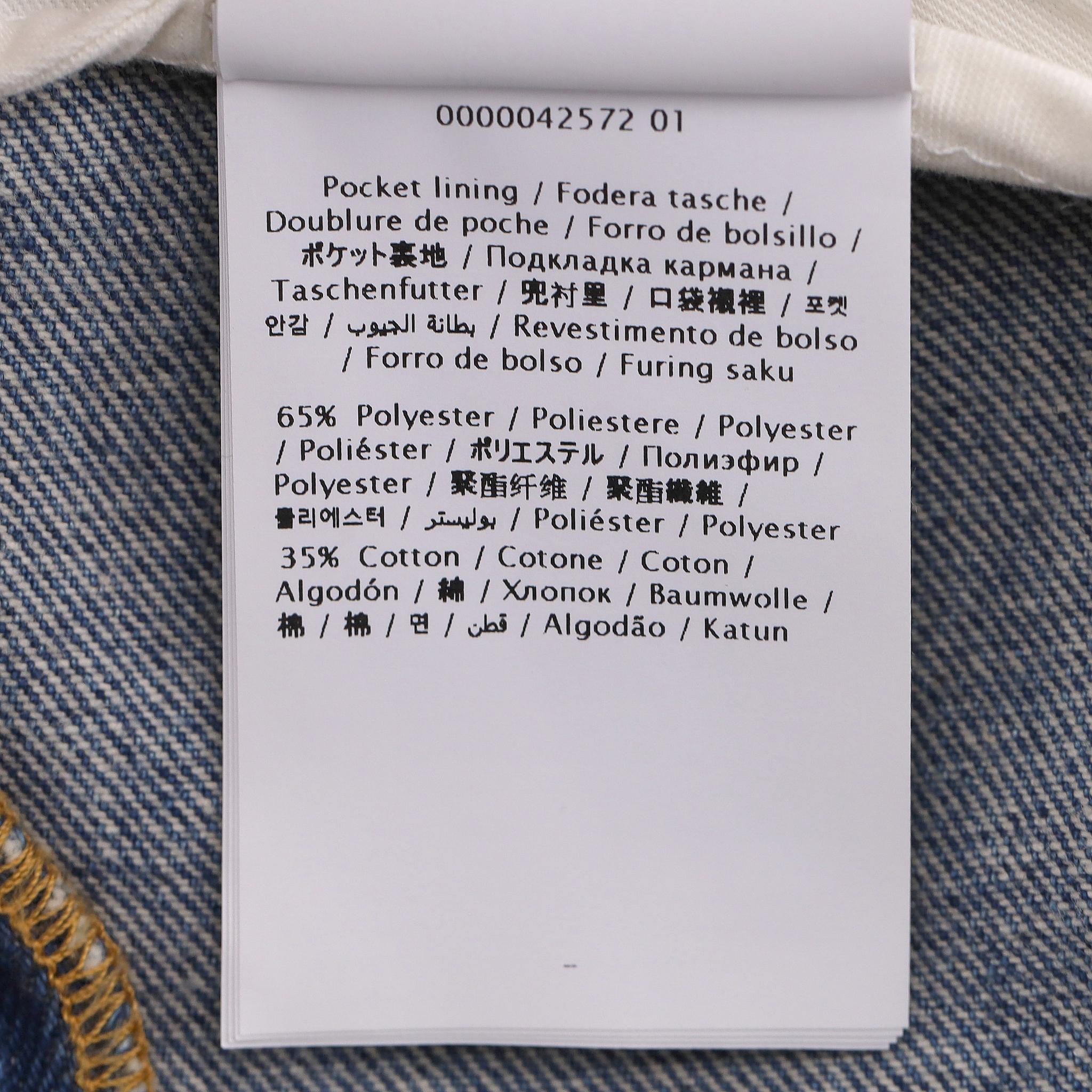 Valentino - Jean �à jambe large et à taille haute Jeans en vente 5