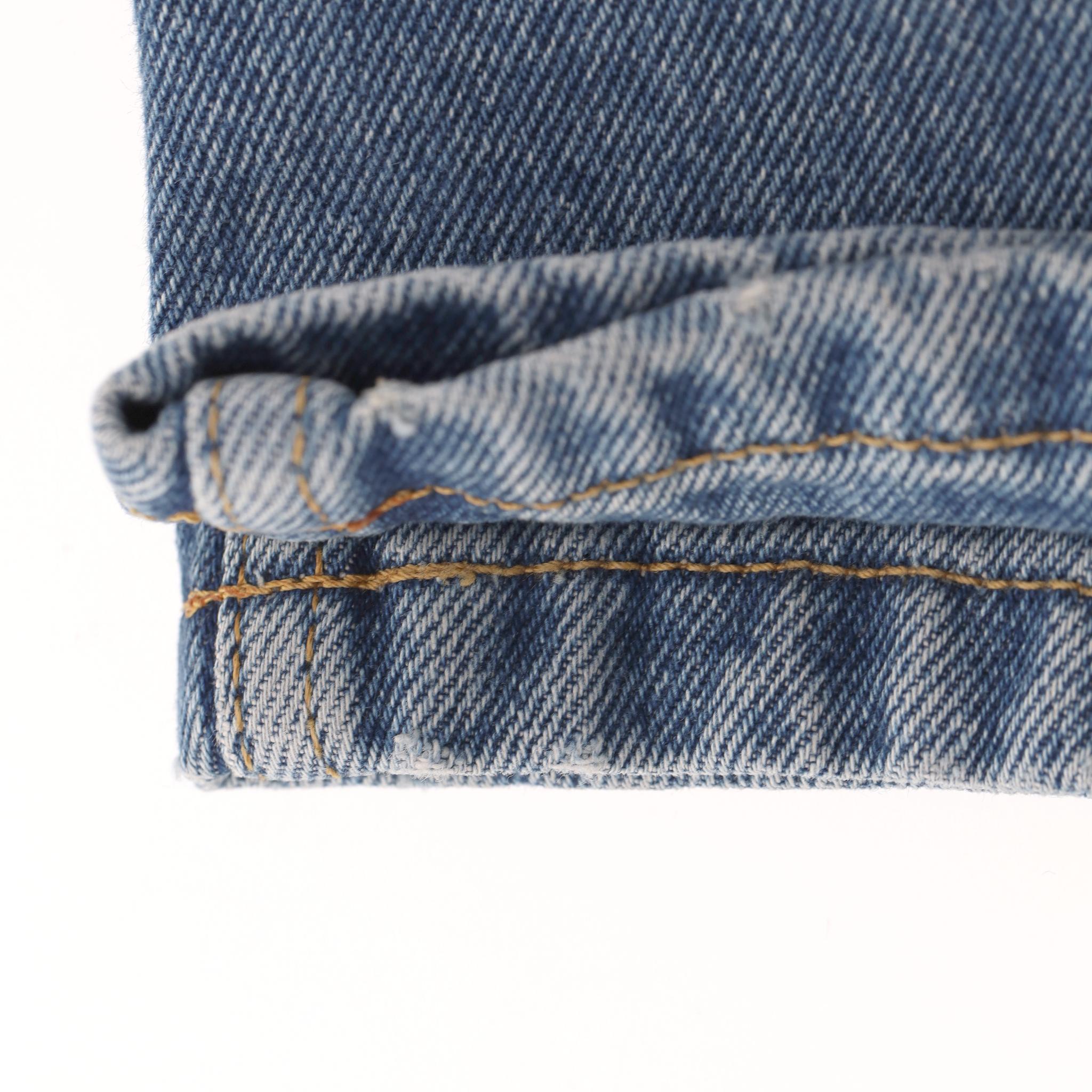 Valentino - Jean à jambe large et à taille haute Jeans en vente 6