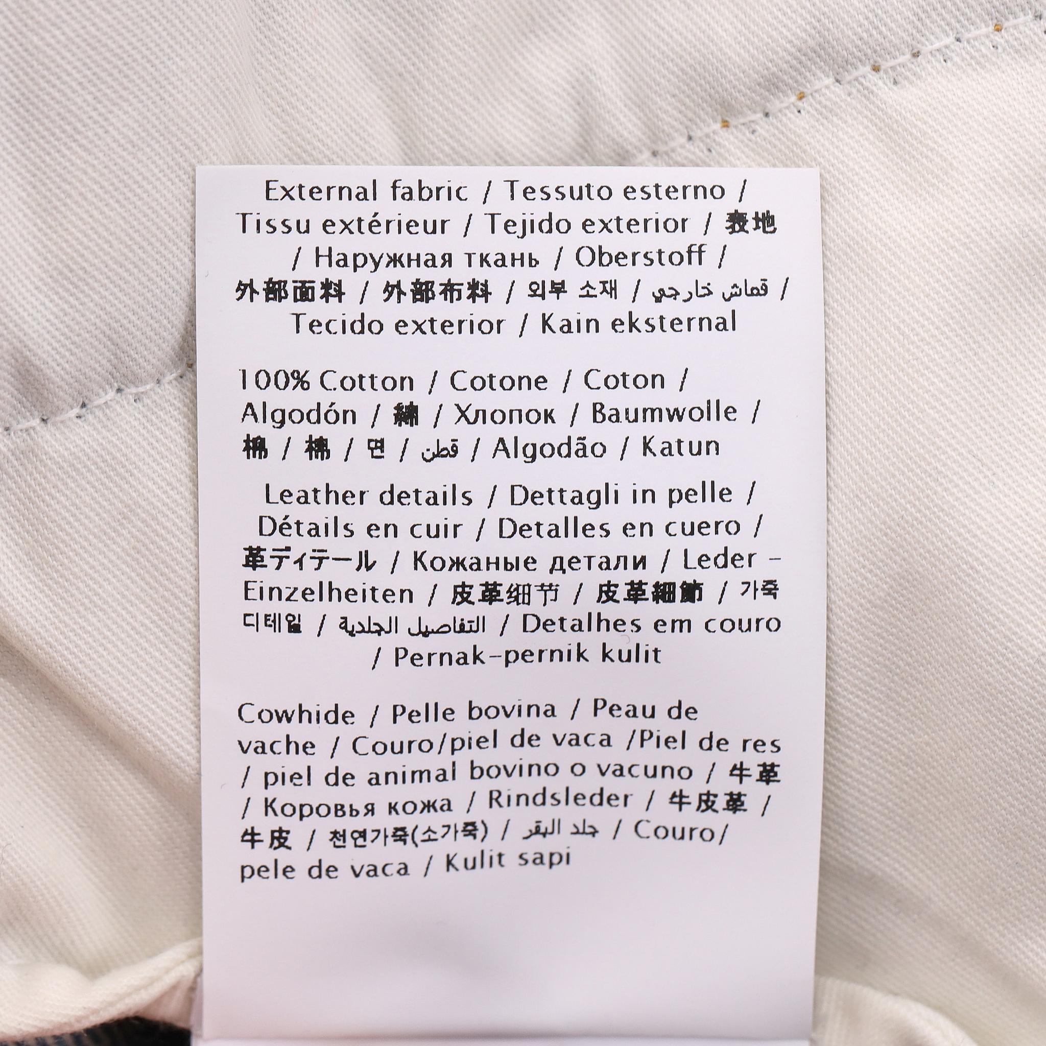 Valentino - Jean à jambe large et à taille haute Jeans en vente 4