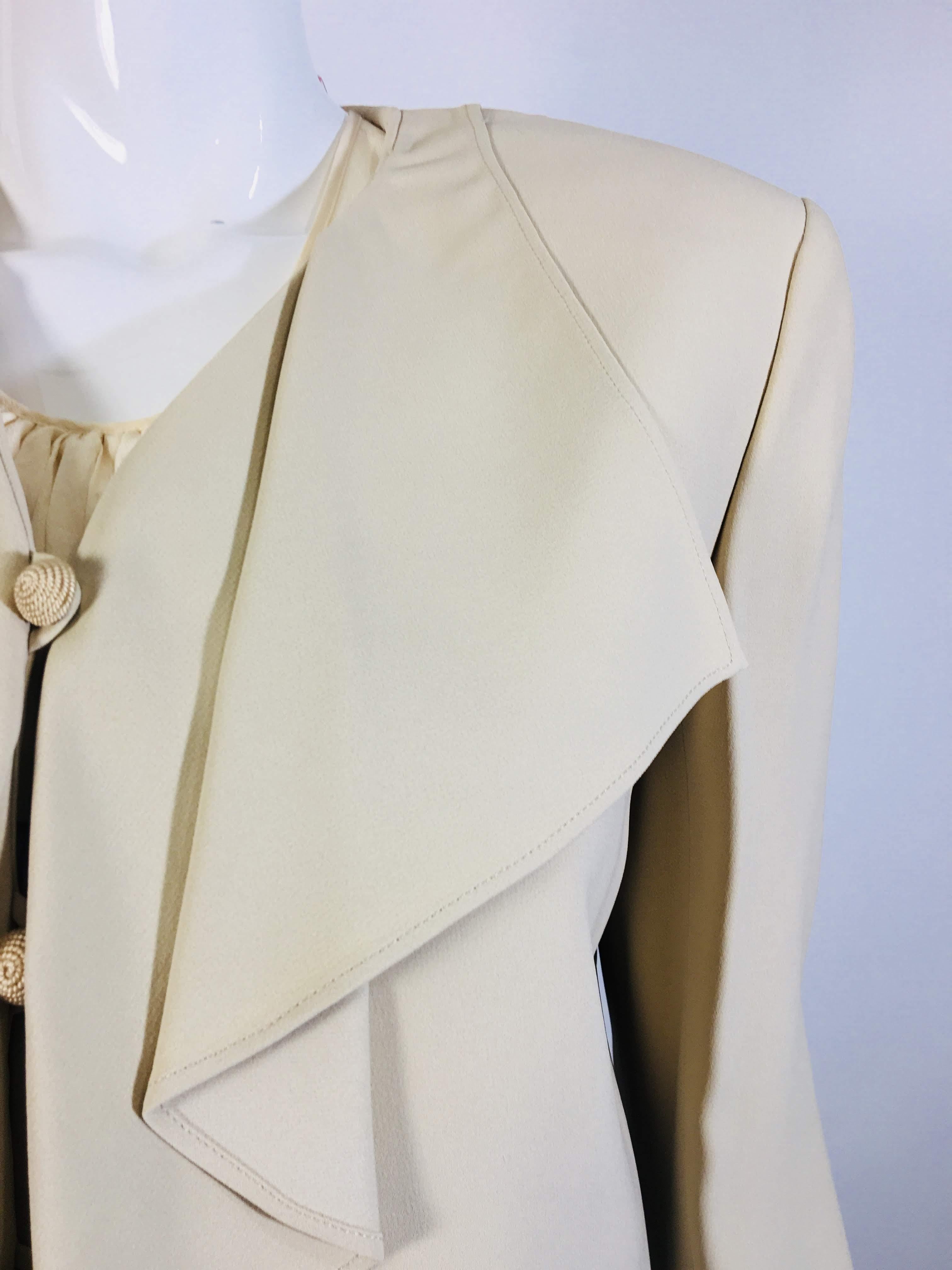 Valentino High Waisted Pant Suit In Good Condition In Bridgehampton, NY