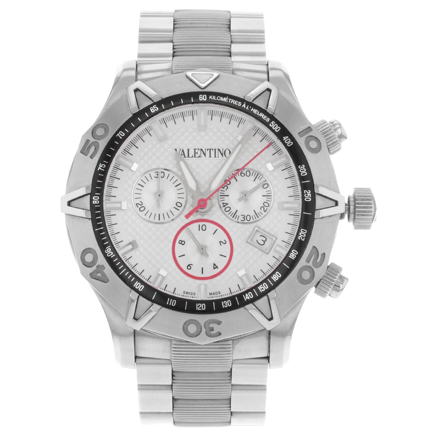 Valentino Homme Stainless Steel White Dial Quartz Men’s Watch V40LCQ9902-S099