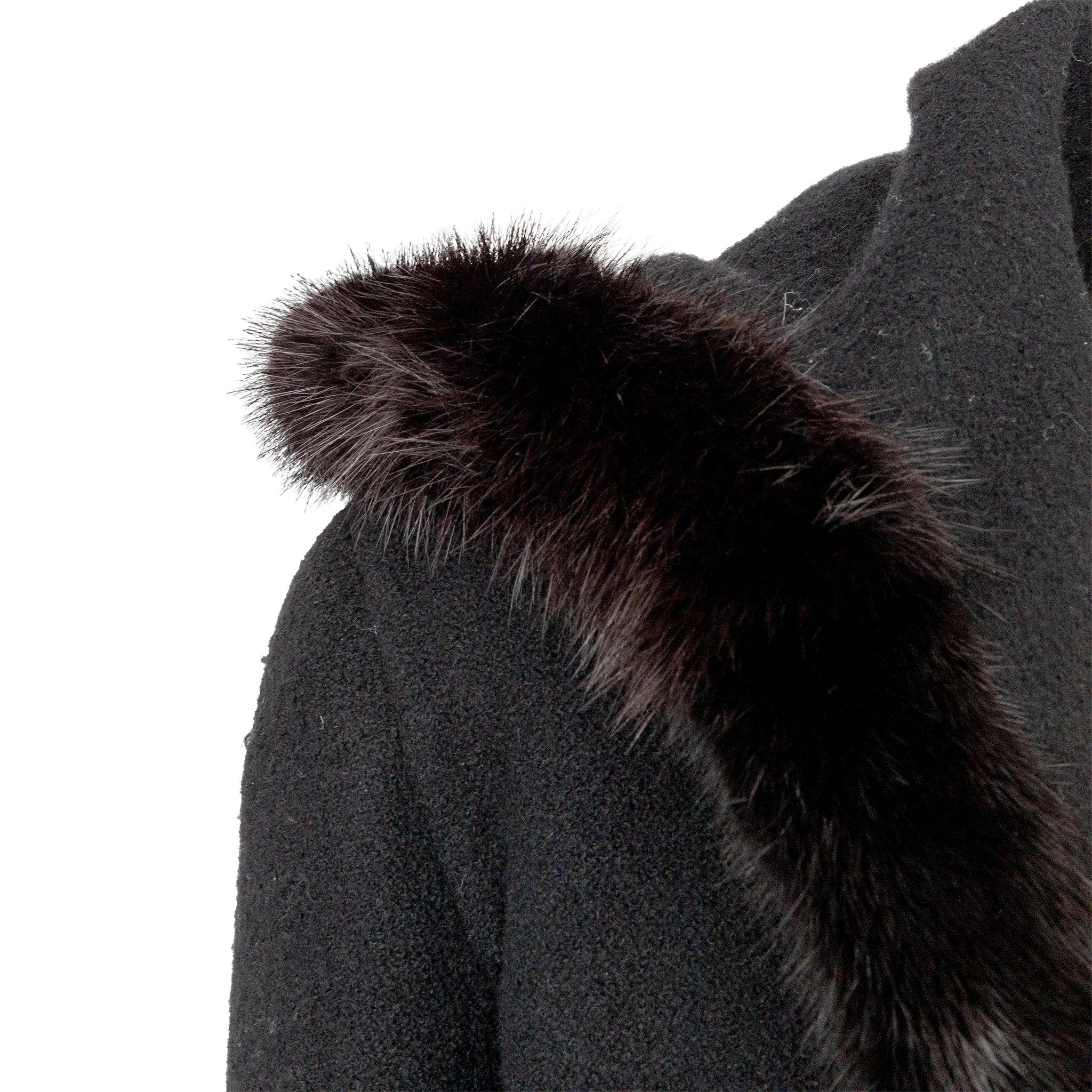 Valentino - Veste en laine à capuche - '10s en vente 1