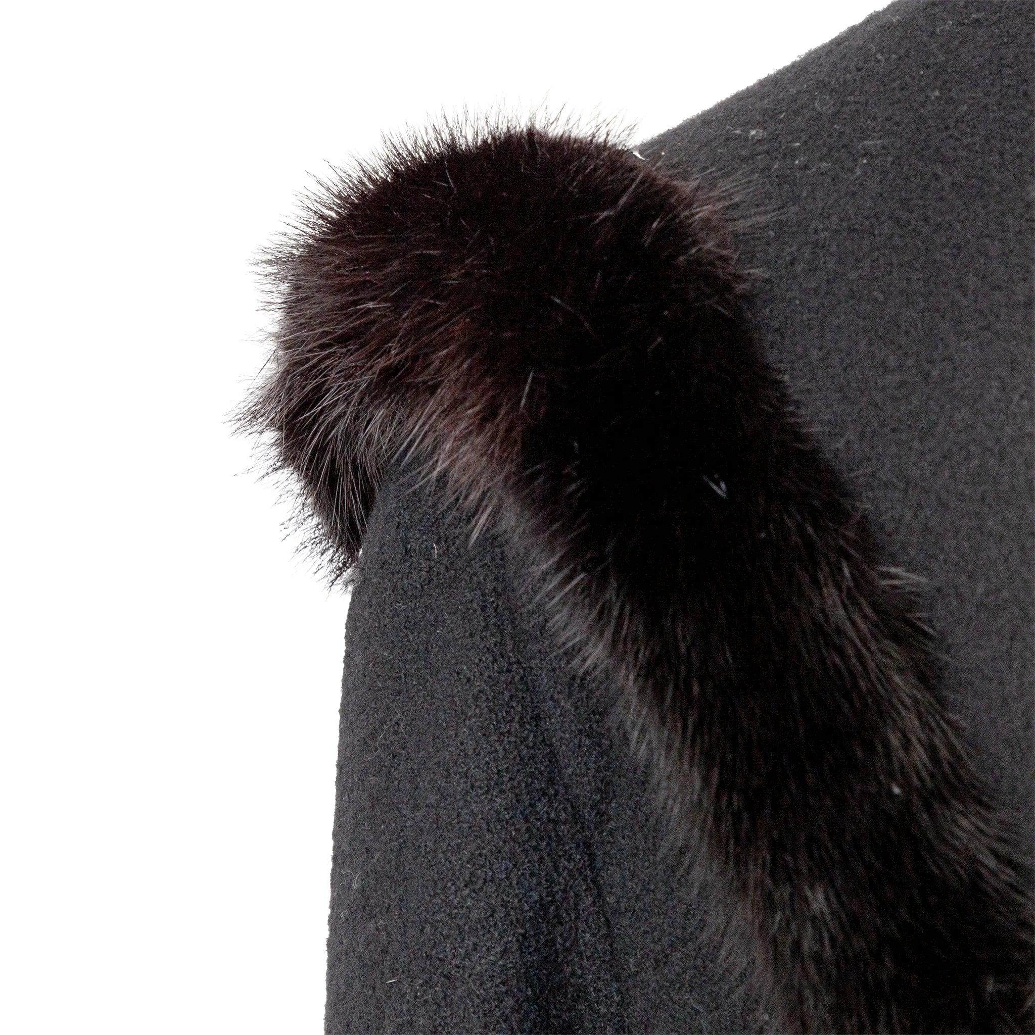 Valentino - Veste en laine à capuche - '10s en vente 2