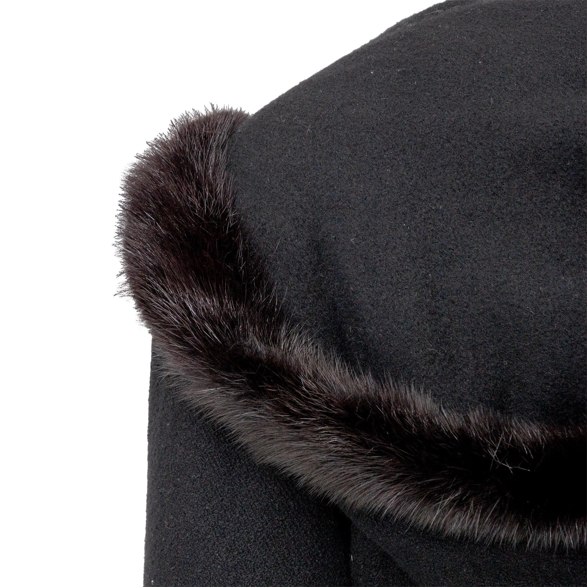 Valentino - Veste en laine à capuche - '10s en vente 3