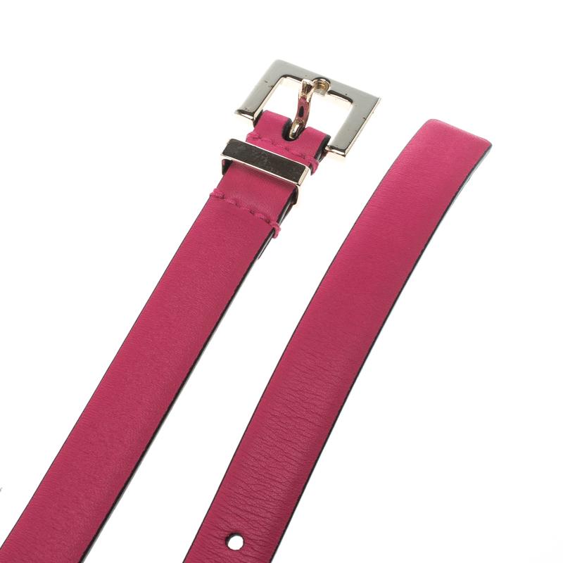 hot pink belt