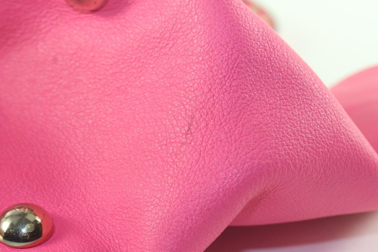 Valentino Hot Pink Rockstud 2way Tote Small 1VAL1129K For Sale 3