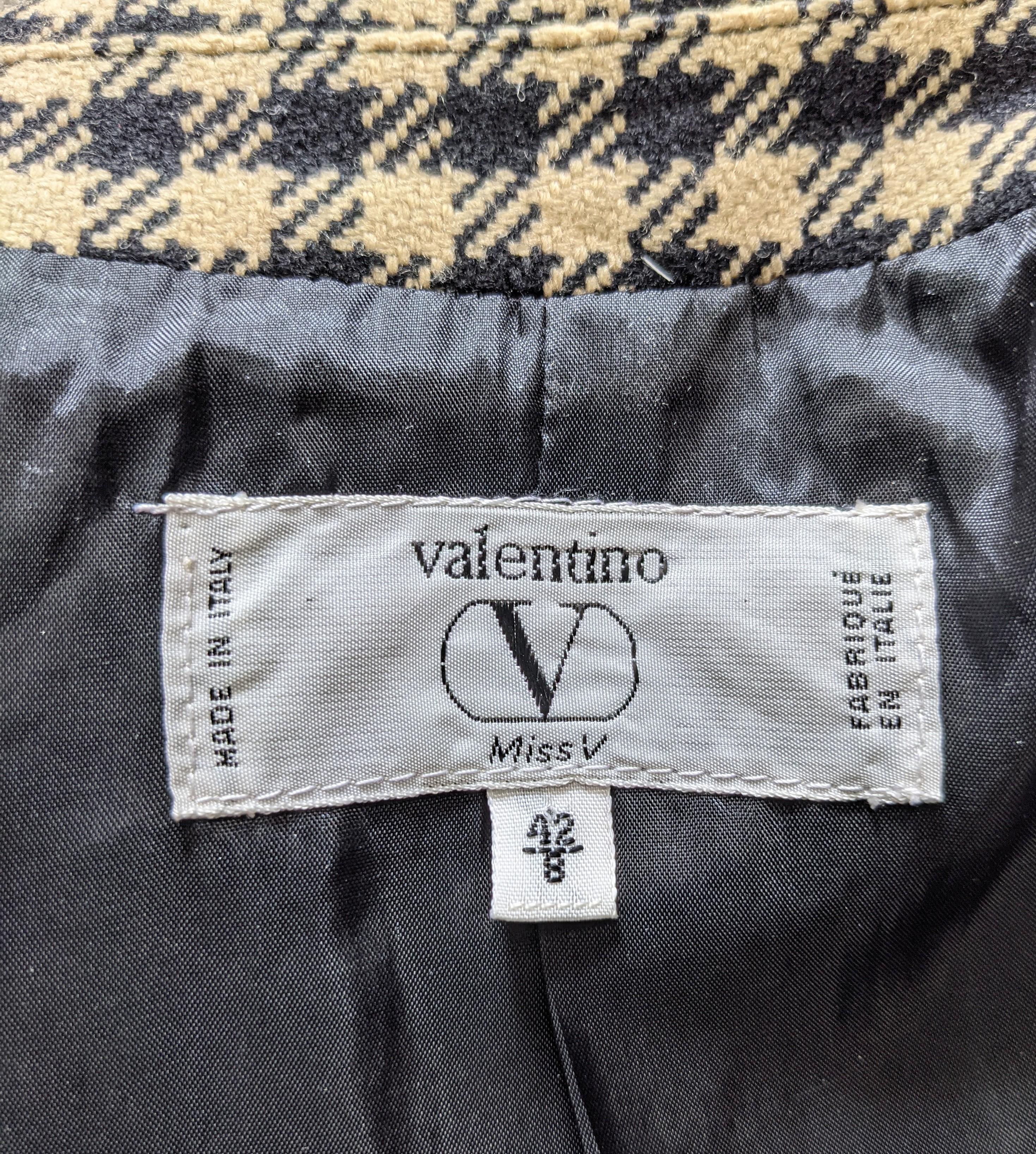 Women's or Men's Valentino Houndstooth Blazer For Sale