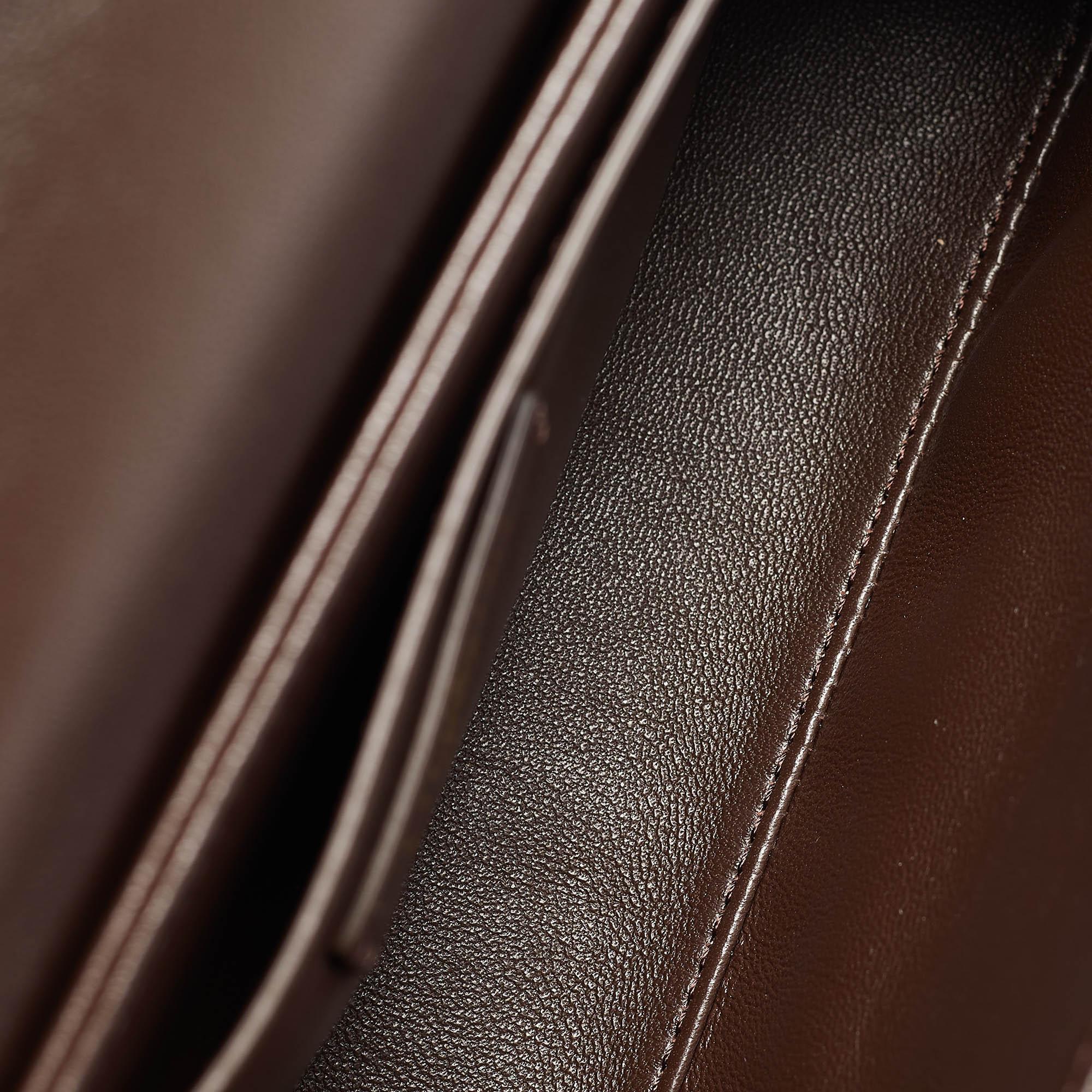 Valentino Iconographe Canvas and Leather Le Petite Deuxième Top Handle Bag For Sale 2