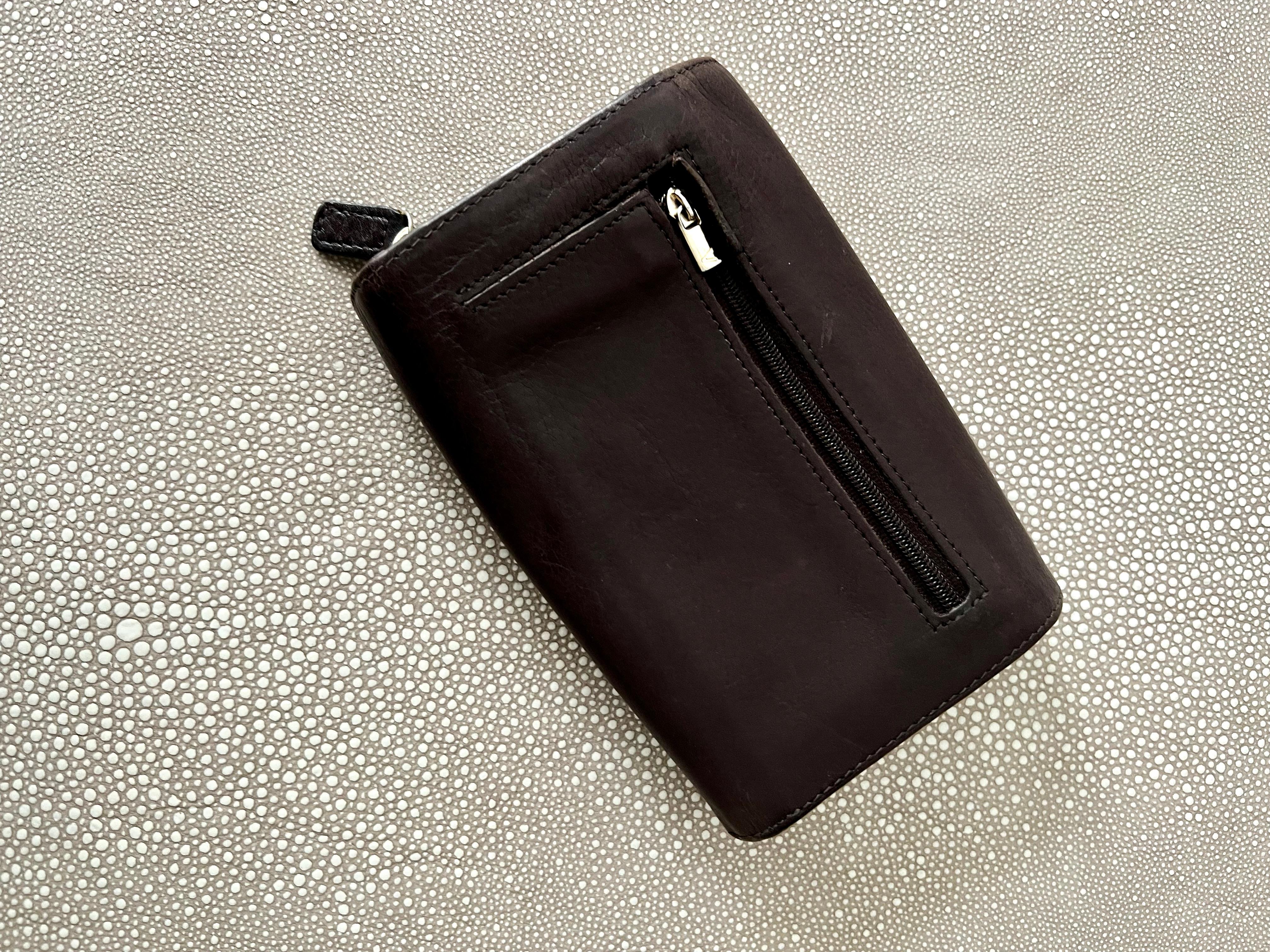 Valentino Italian Duo Fold Leather Wallet For Sale 2