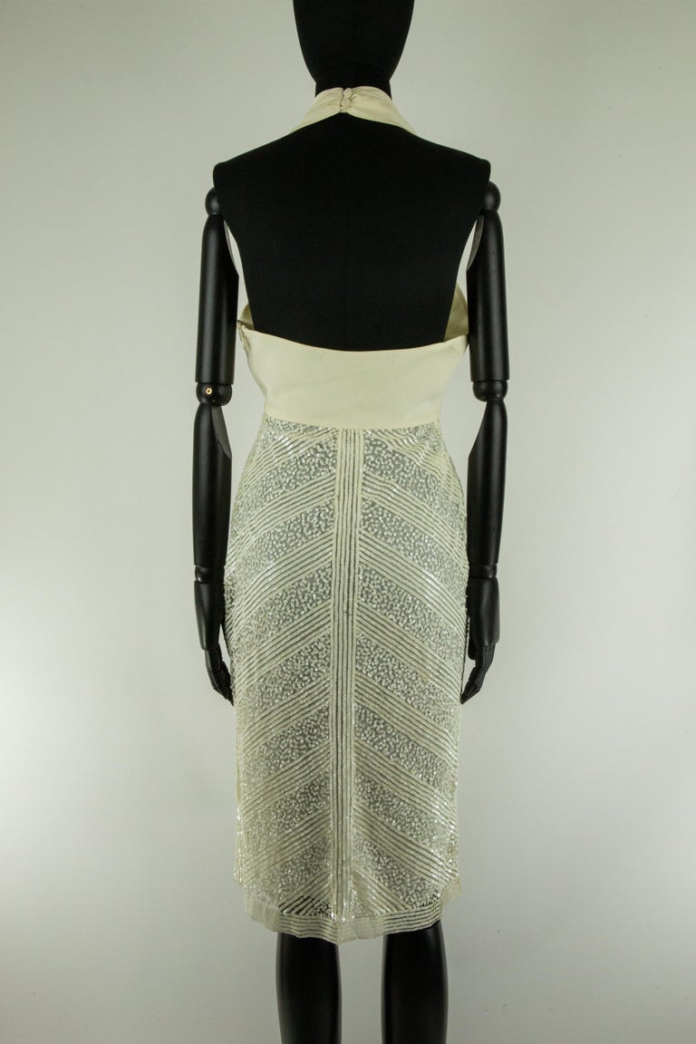 Valentino Ivory Cocktail Dress with Sequin Embellishments For Sale at 1stDibs | valentino green sequin dress, banana republic green velvet dress, green velvet dress banana republic Valentino Ivory Cocktail Dress with Sequin Embellishments For Sale at 1stDibs | valentino green sequin dress, banana republic green velvet dress, green velvet dress banana republic