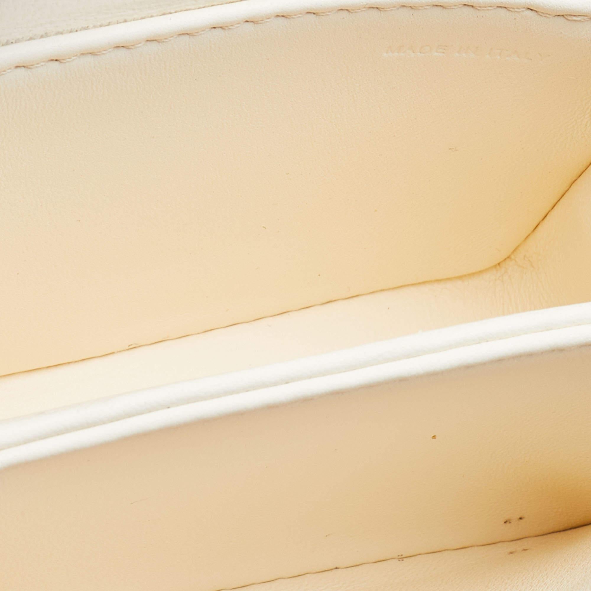 Valentino Ivory Leather Micro One Stud Crossbody Bag 7