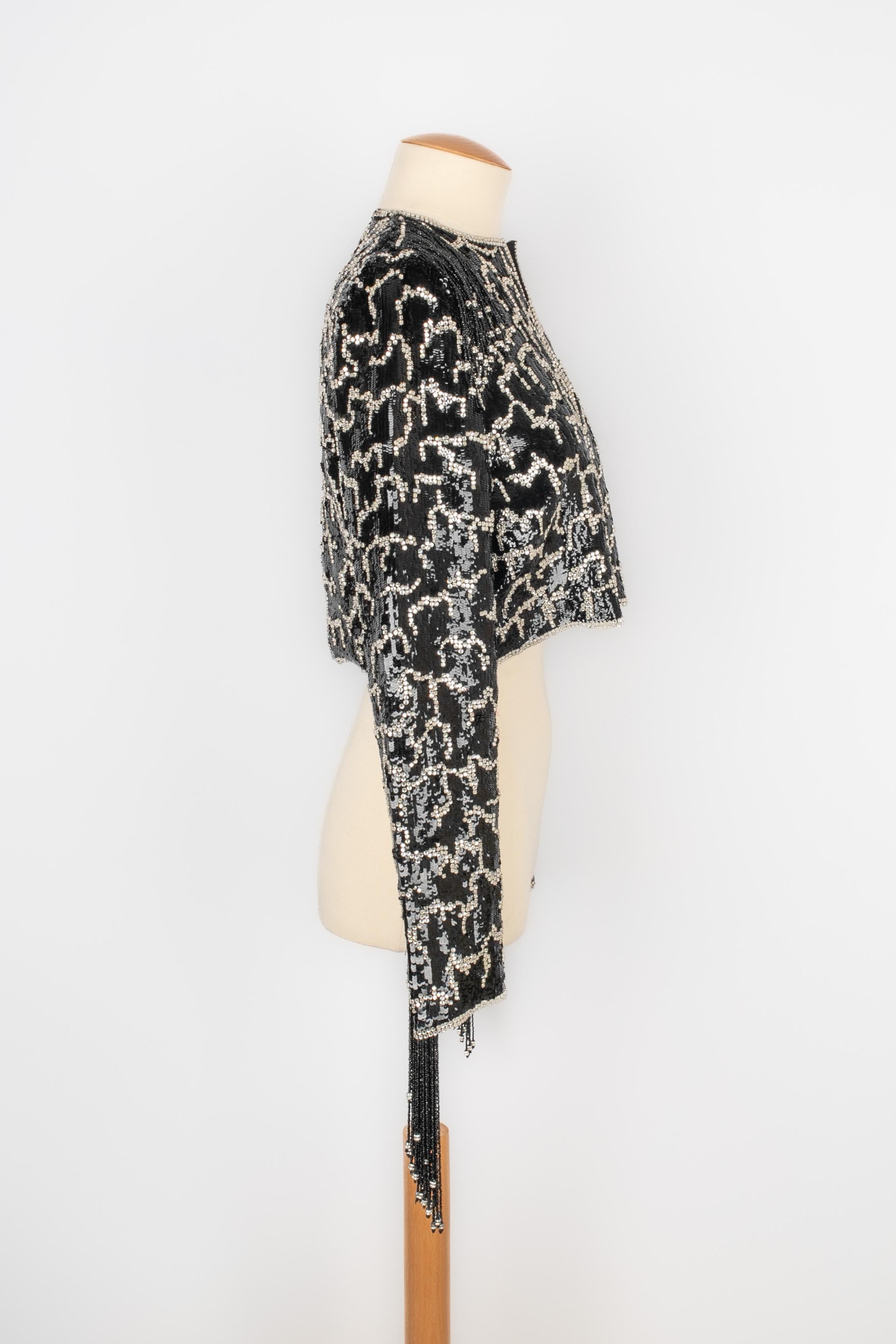 Beige Valentino jacket Couture 1998s