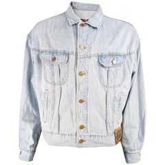 Valentino Jeans Mens Vintage Denim Jacket