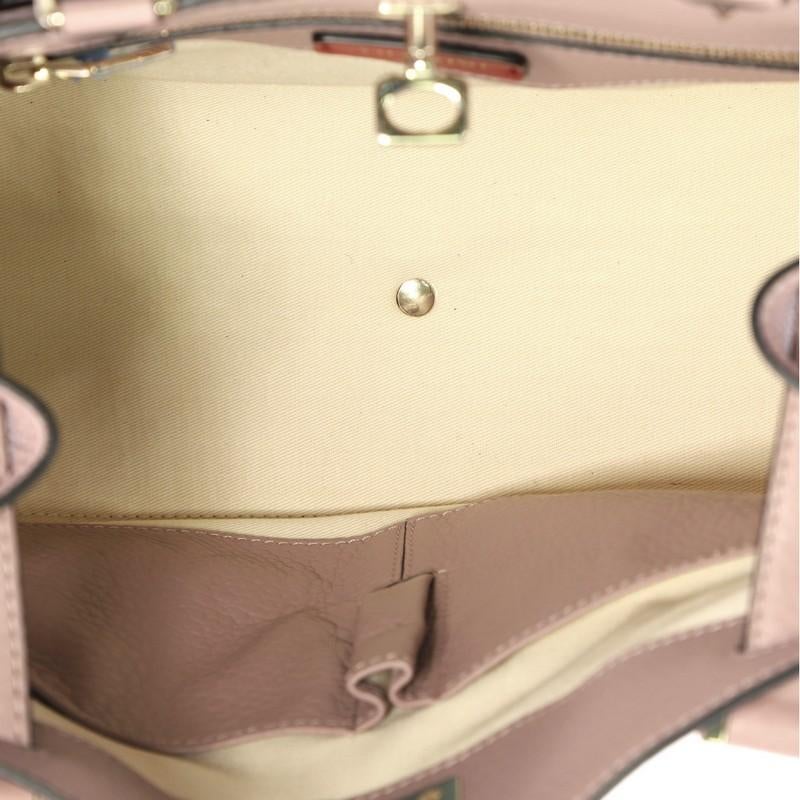 Valentino Joy Lock Top Handle Bag Leather Medium 1