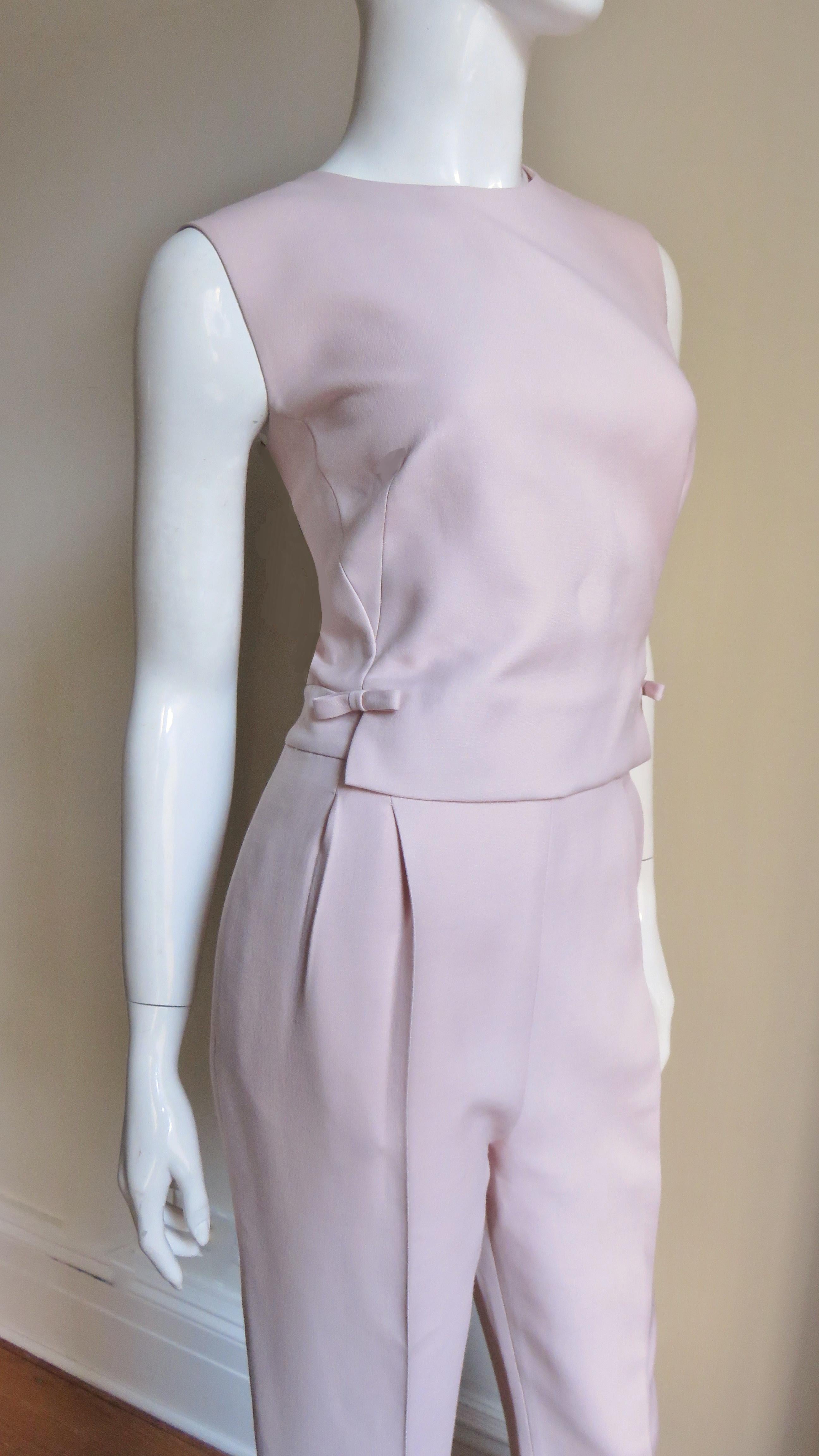 valentino pink jumpsuit