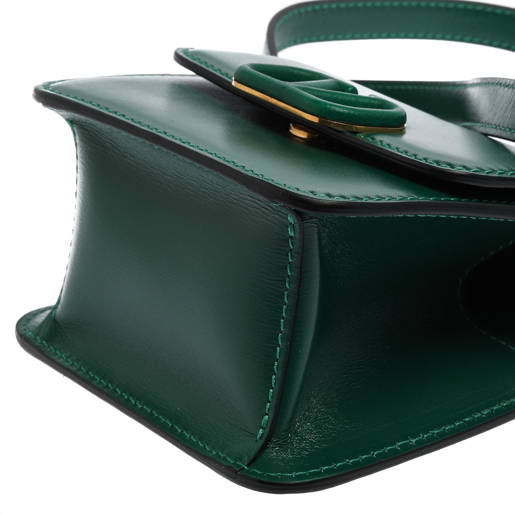 Valentino Jungle Green Leather Micro VSLING Shoulder Bag 3