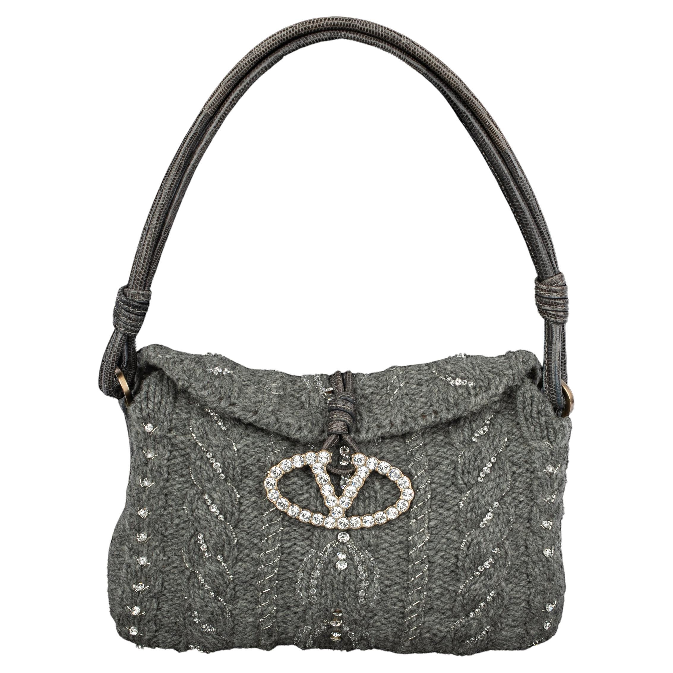Borsa a maglia Valentino e Valentino Garavani primi anni 2000