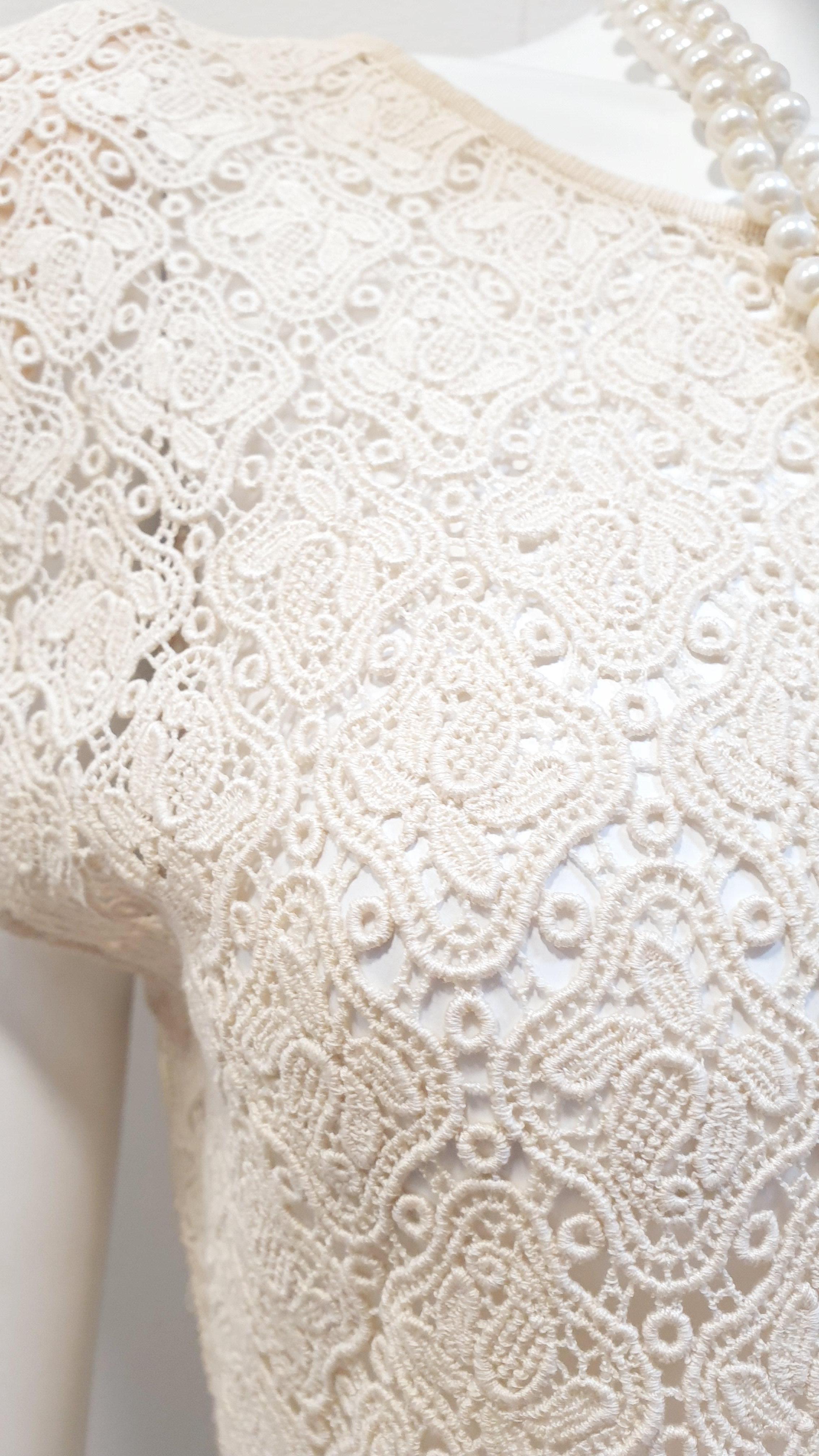 valentino lace blouse