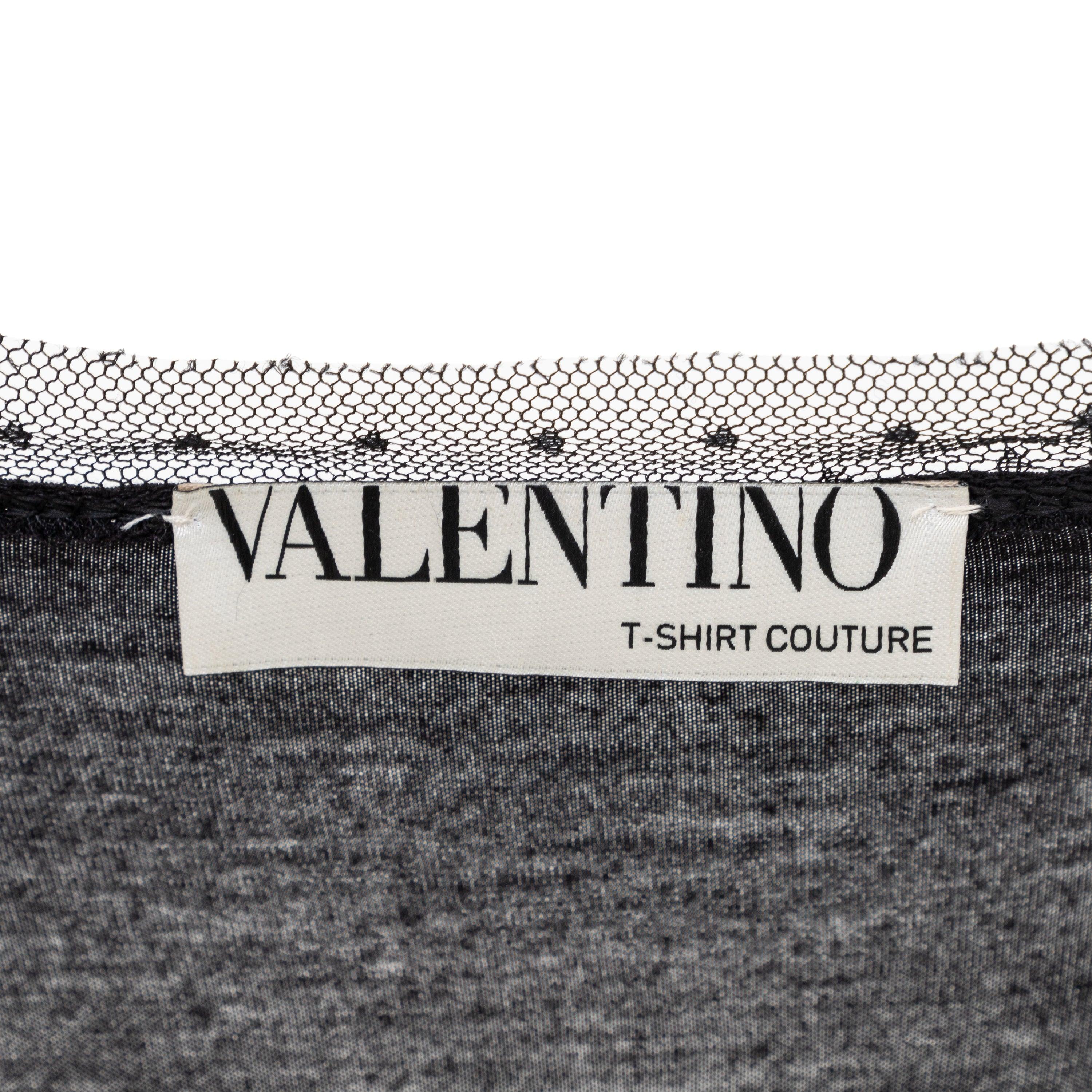 Valentino Lace Embroidered Long Top - '10s For Sale 3