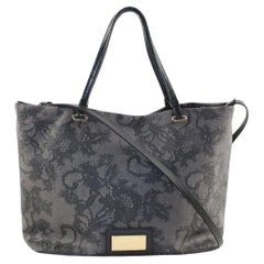 VALENTINO Lace Pattern 2way Tote with Strap 2VAL1220K