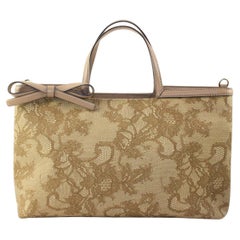 VALENTINO Lace Print 2way Bow Tote 2VAL1226K