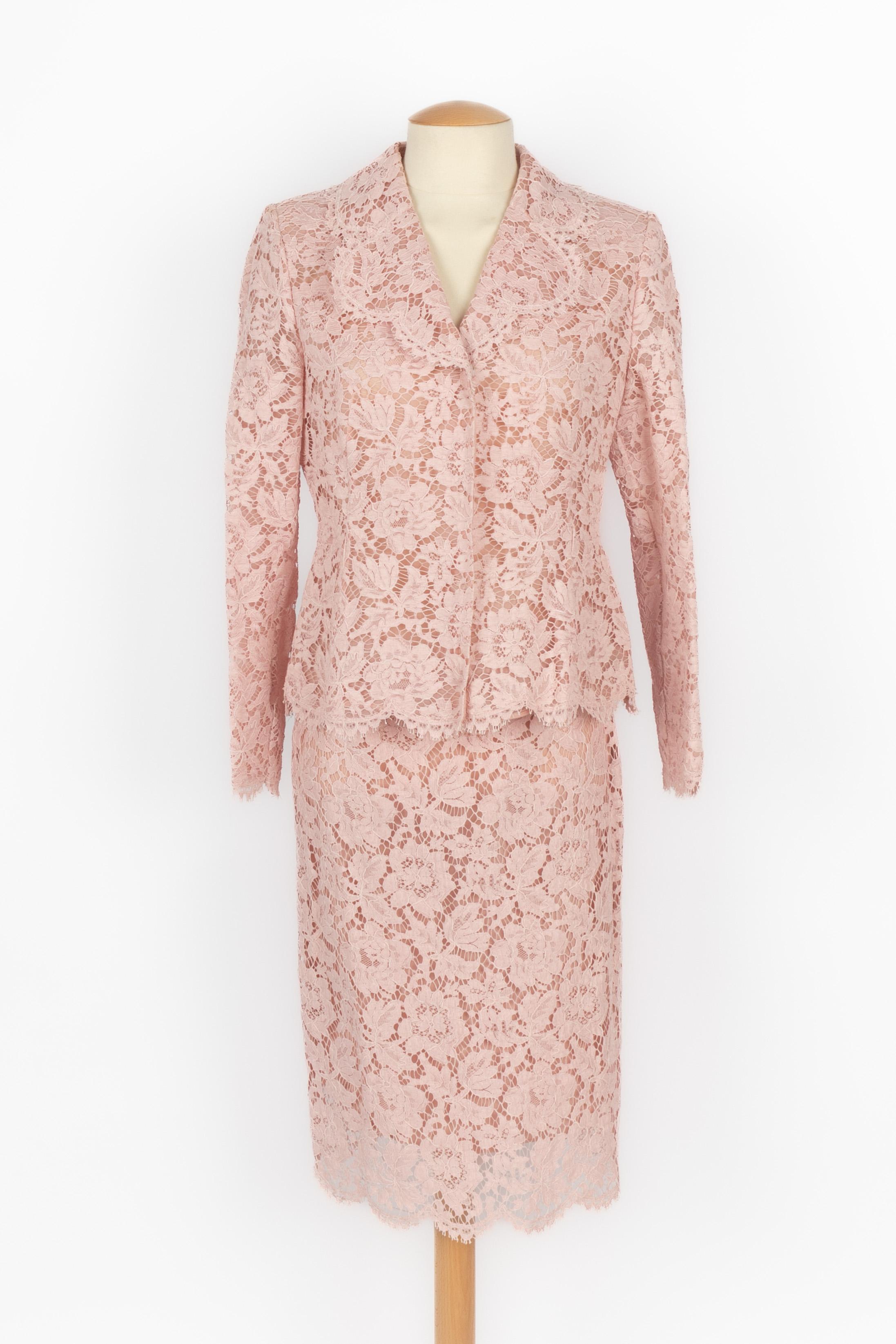 Donna Set in pizzo Valentino in vendita