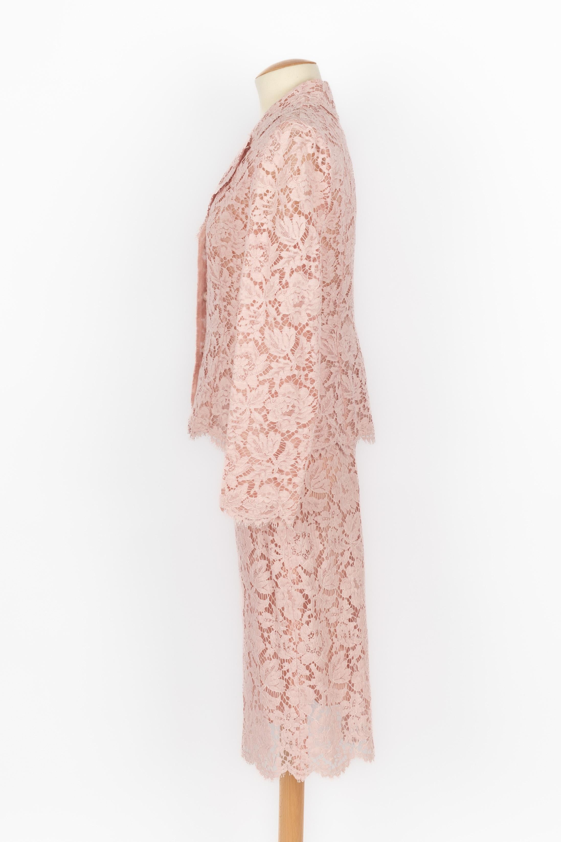Set in pizzo Valentino in vendita 3