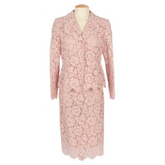 Conjunto de encaje Valentino