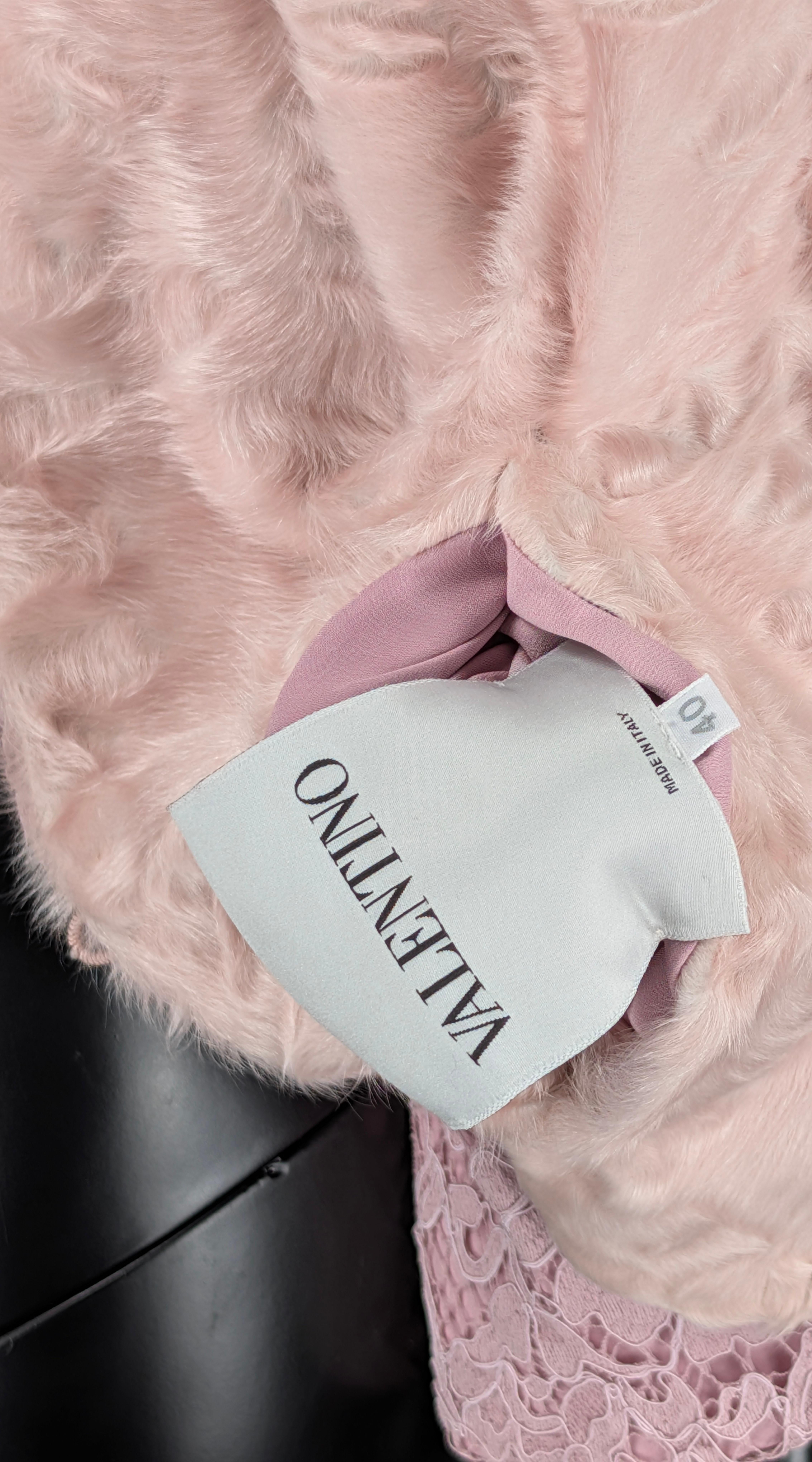Chaqueta rosa cordero VALENTINO en venta 10